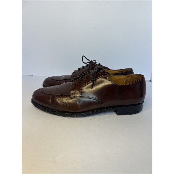 Cole‎ Haan Calhoun Mens Size 9.5D Shoes Leather Oxford Derby Mahogany Dress Wbox main image 11